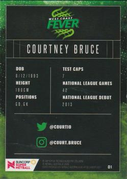 2018 Tap 'N' Play Suncorp Super Netball #1 Courtney Bruce Back